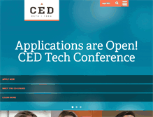 Tablet Screenshot of cednc.org